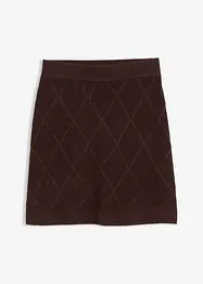 Jupe en maille torsadée, bonprix