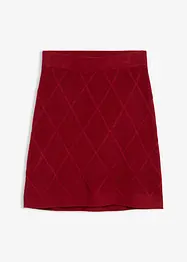 Jupe en maille torsadée, bonprix