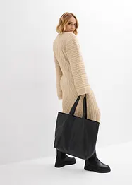 Robe midi en maille, bonprix