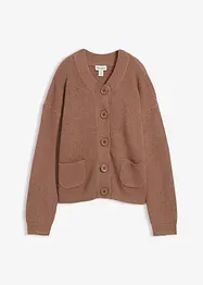 Gilet en maille oversize, bonprix