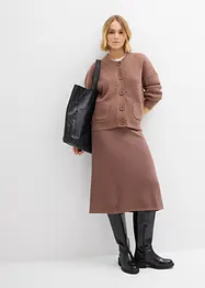 Gilet en maille oversize, bonprix