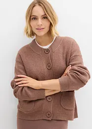 Gilet en maille oversize, bonprix