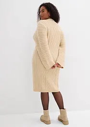 Robe midi en maille, bonprix