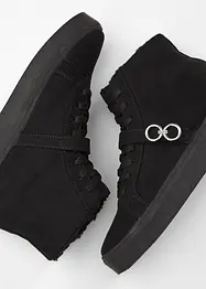 Boots fourrées à lacets, bonprix