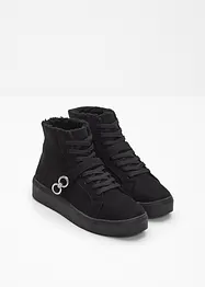 Boots fourrées à lacets, bonprix