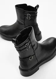 Boots en cuir, bonprix