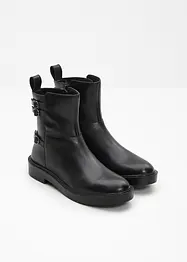 Boots en cuir, bonprix
