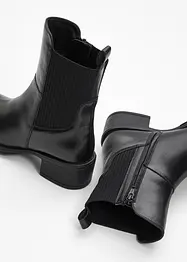 Boots en cuir, bonprix