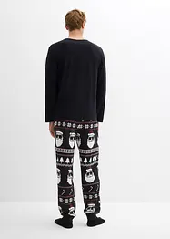 Pyjama 100% coton à manches longues, bonprix