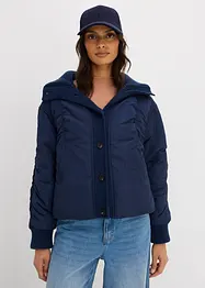 Veste rembourrée à finitions côtelées, bonprix