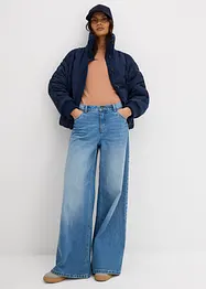 Veste rembourrée à finitions côtelées, bonprix