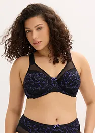 Soutien-gorge minimiseur à bretelles rembourrées et dentelle délicate, bonprix