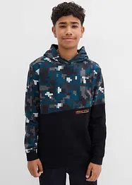 Sweat à capuche en coton majoritaire, bonprix