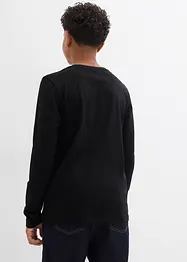 T-shirt manches longues 100% coton, bonprix