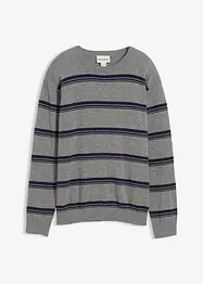 Pull en fine maille 100% coton, bonprix