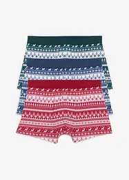 Lot de 3 boxers coton, bonprix