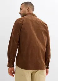 Chemise en velours côtelé de coton extensible, bonprix