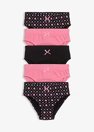 Lot de 5 slips doux, bonprix