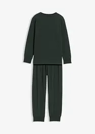 Pyjama en coton doux à imprimé phosphorescent (ens. 2 pces), bonprix