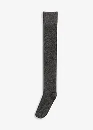 Chaussettes jambières en coton majoritaire et fil lurex, bonprix