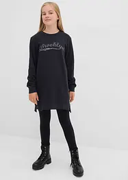 Robe en molleton 100% coton, bonprix