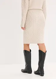 Jupe en maille, bonprix