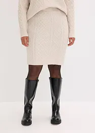 Jupe en maille, bonprix