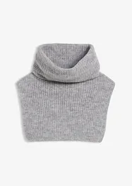 Écharpe col roulé en laine d’alpaga mélangée, bonprix