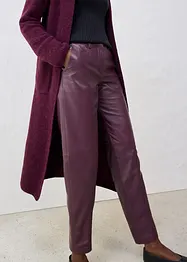 Pantalon en cuir d’agneau nappa, bonprix