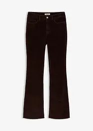 Pantalon évasé en velours côtelé, bonprix