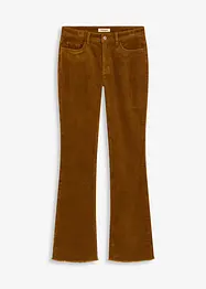 Pantalon évasé en velours côtelé, bonprix