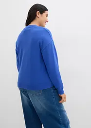 Pull oversize 100% coton, bonprix