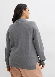 Pull col roulé 100% coton, bonprix