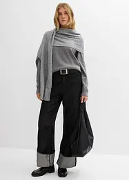 Pull col roulé 100% coton, bonprix