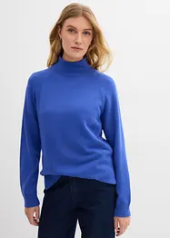 Pull col roulé 100% coton, bonprix