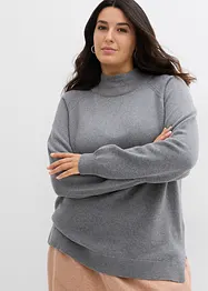 Pull col roulé 100% coton, bonprix