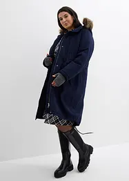 Parka longue et rembourrée, bonprix
