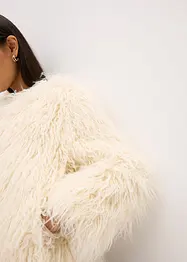 Veste peluche oversize, bonprix