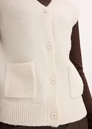 Gilet sans manches en maille, bonprix