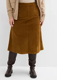 Jupe en velours côtelé, bonprix