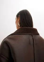 Veste en sherpa, bonprix