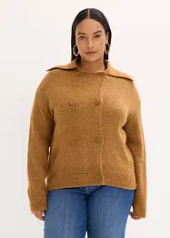 Gilet en grosse maille, bonprix