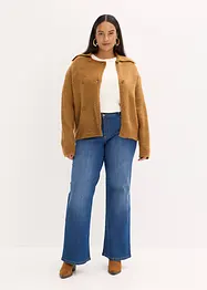 Gilet en grosse maille, bonprix