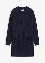 Robe en maille torsadée, bonprix