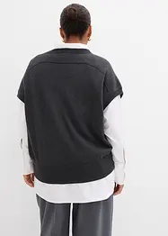 Pull sans manches 100% coton, bonprix