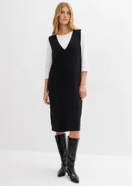 Robe en maille 100% coton, bonprix