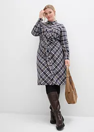 Robe-chemise en flanelle douce, bonprix