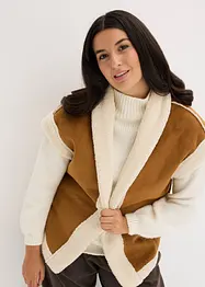 Gilet sans manches en sherpa, bonprix