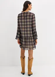 Robe en mousseline à volants, bonprix