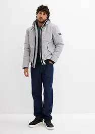 Blouson d’hiver à capuche et détails sportifs, bonprix